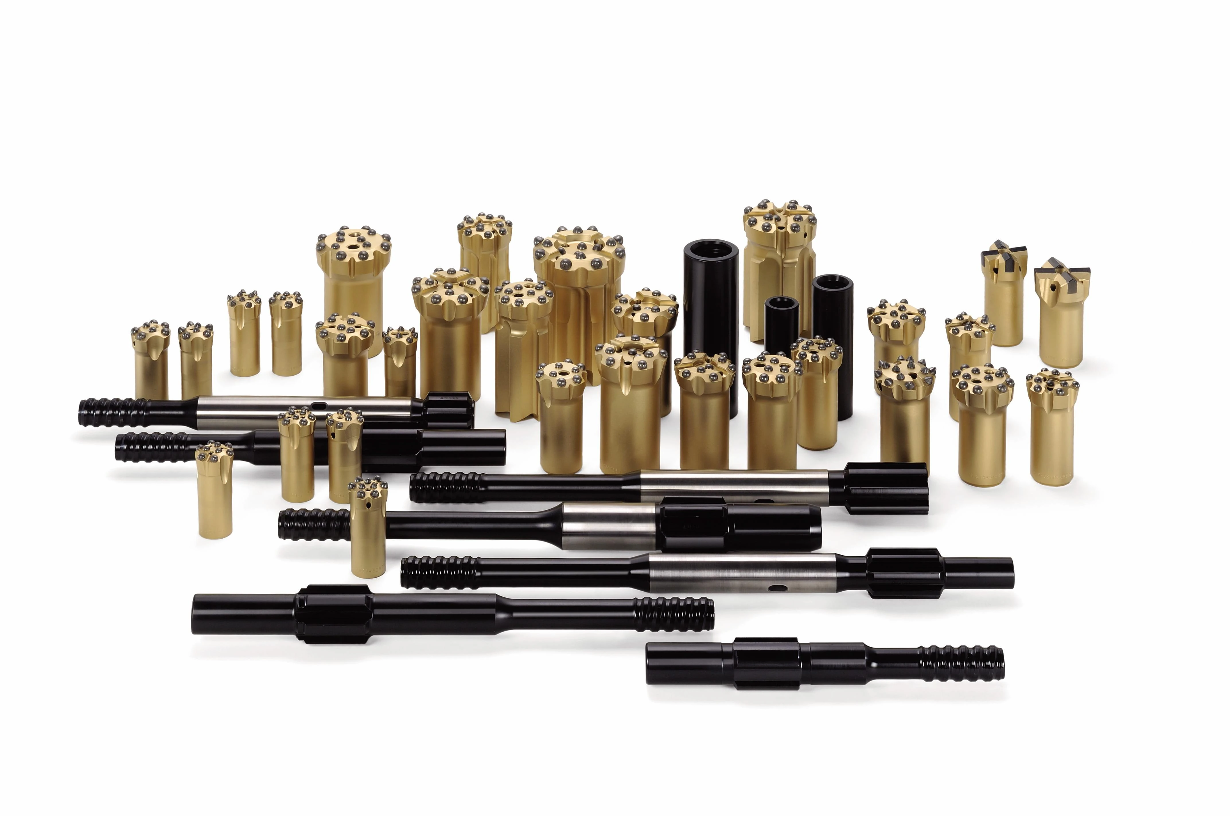 bits, encabadouros, e hastes roscadas da mitsubishi rock tools