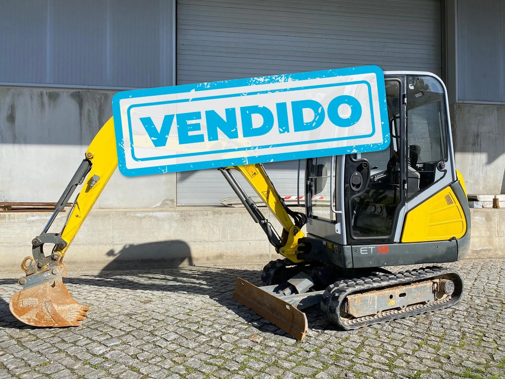 wacker neuson et18 vendida duromin