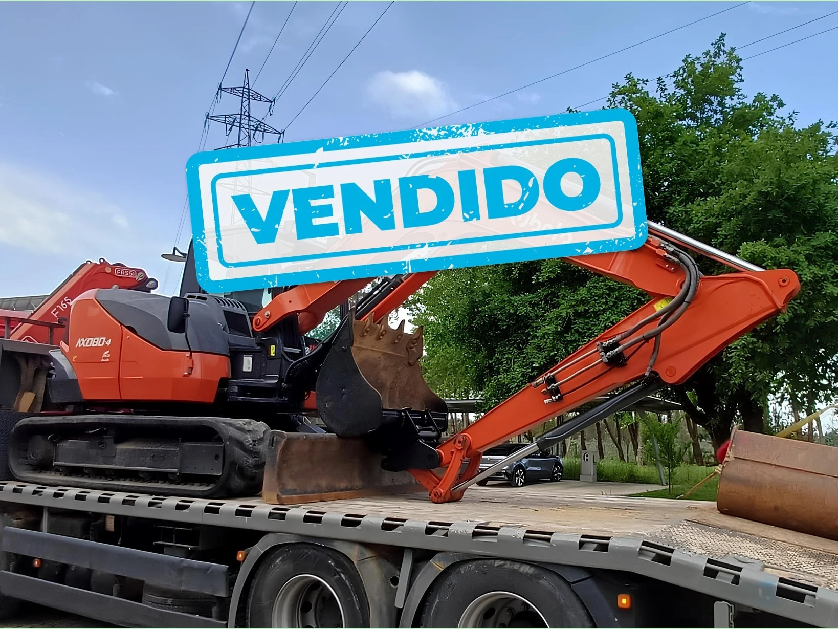 kubota kx080-4 usada vendida