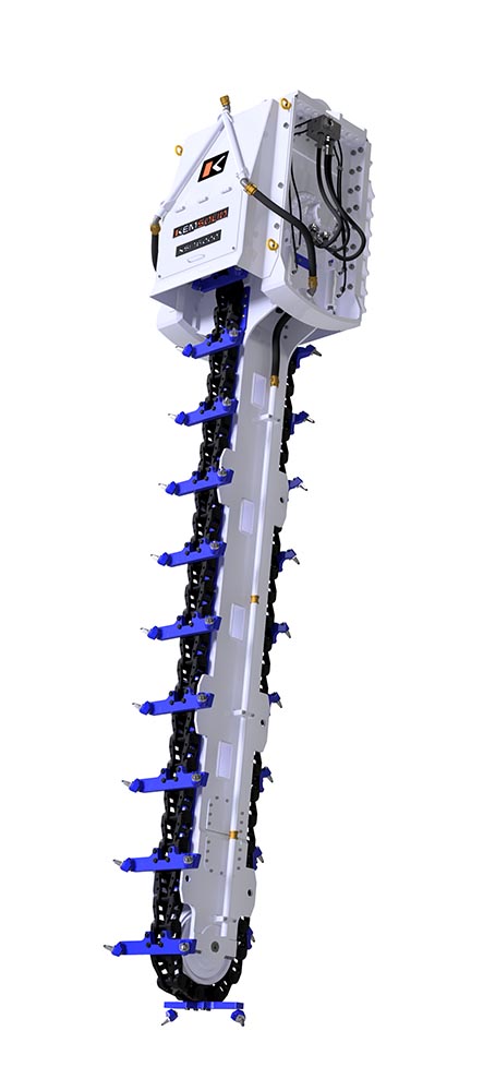 acessório de injeção para consolidação de solos kemroc ksi 12000 para escavadoras de 50 a 120 toneladas