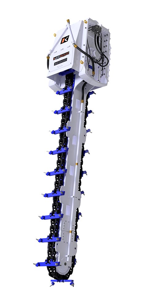 acessório de injeção para consolidação de solos kemroc ksi 16000 para escavadoras de 75 a 200 toneladas