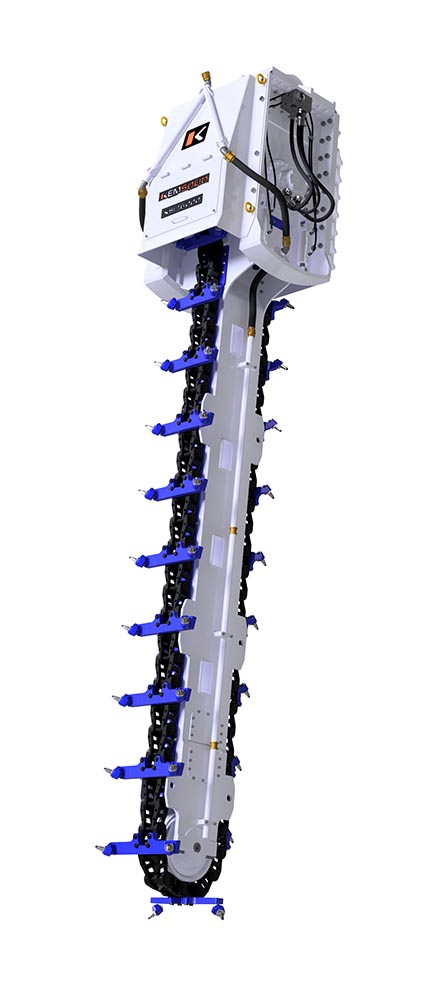 acessório de injeção para consolidação de solos kemroc ksi 7000 para escavadoras de 35-55 toneladas