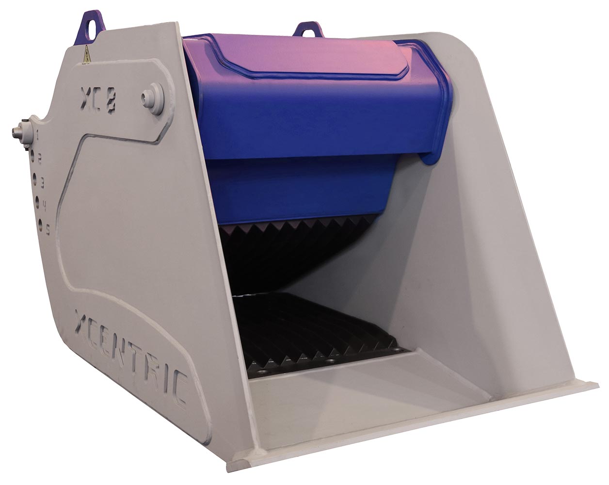 balde britador xcentric xc8 para escavadoras de 8 a 11 toneladas