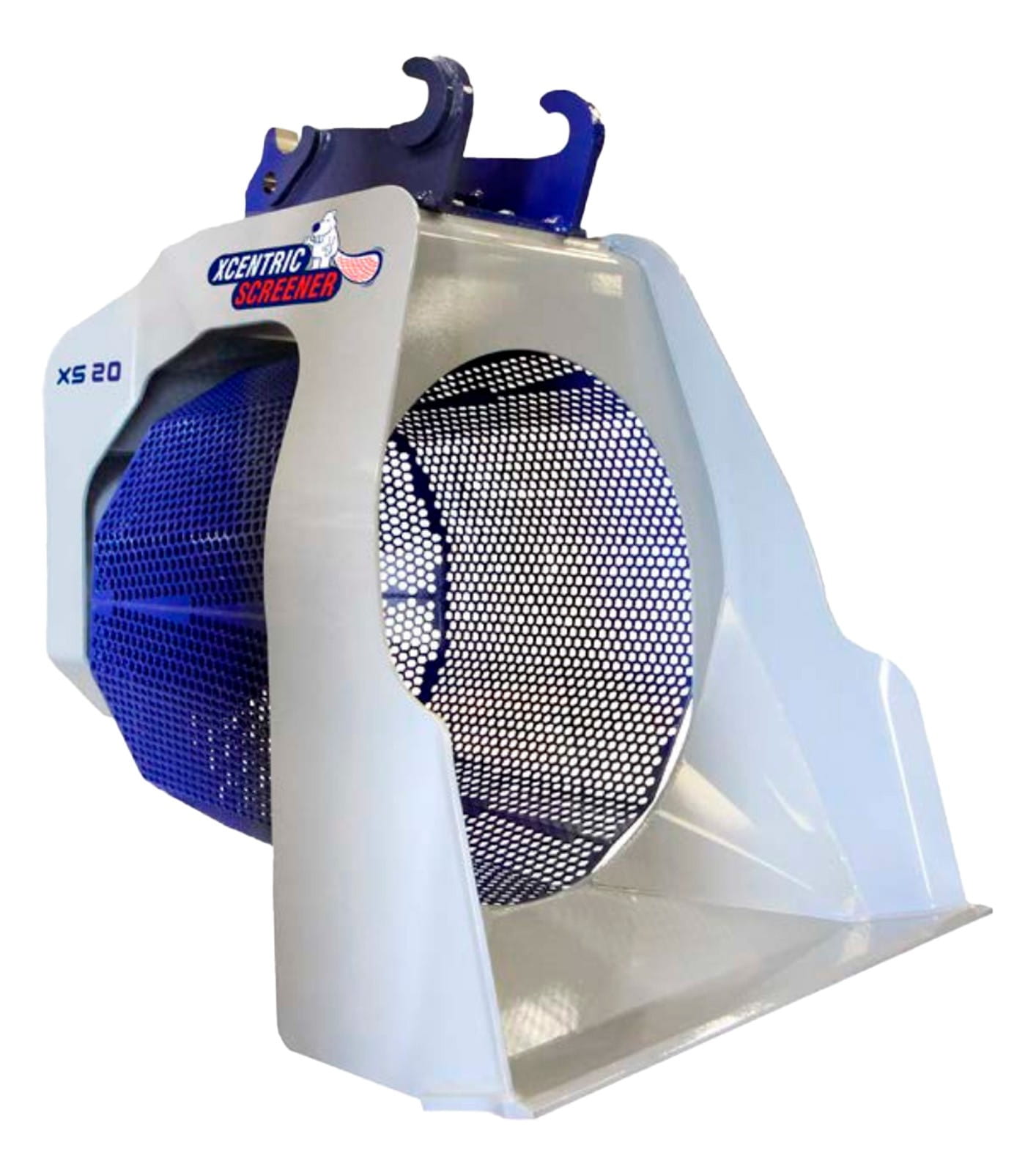 balde de crivo xcentric xs20 para escavadoras de 18 a 25 toneladas