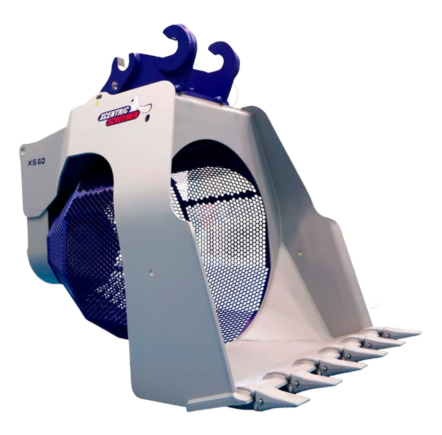 balde de crivo xcentric xs60 para escavadoras de 55 a 70 toneladas