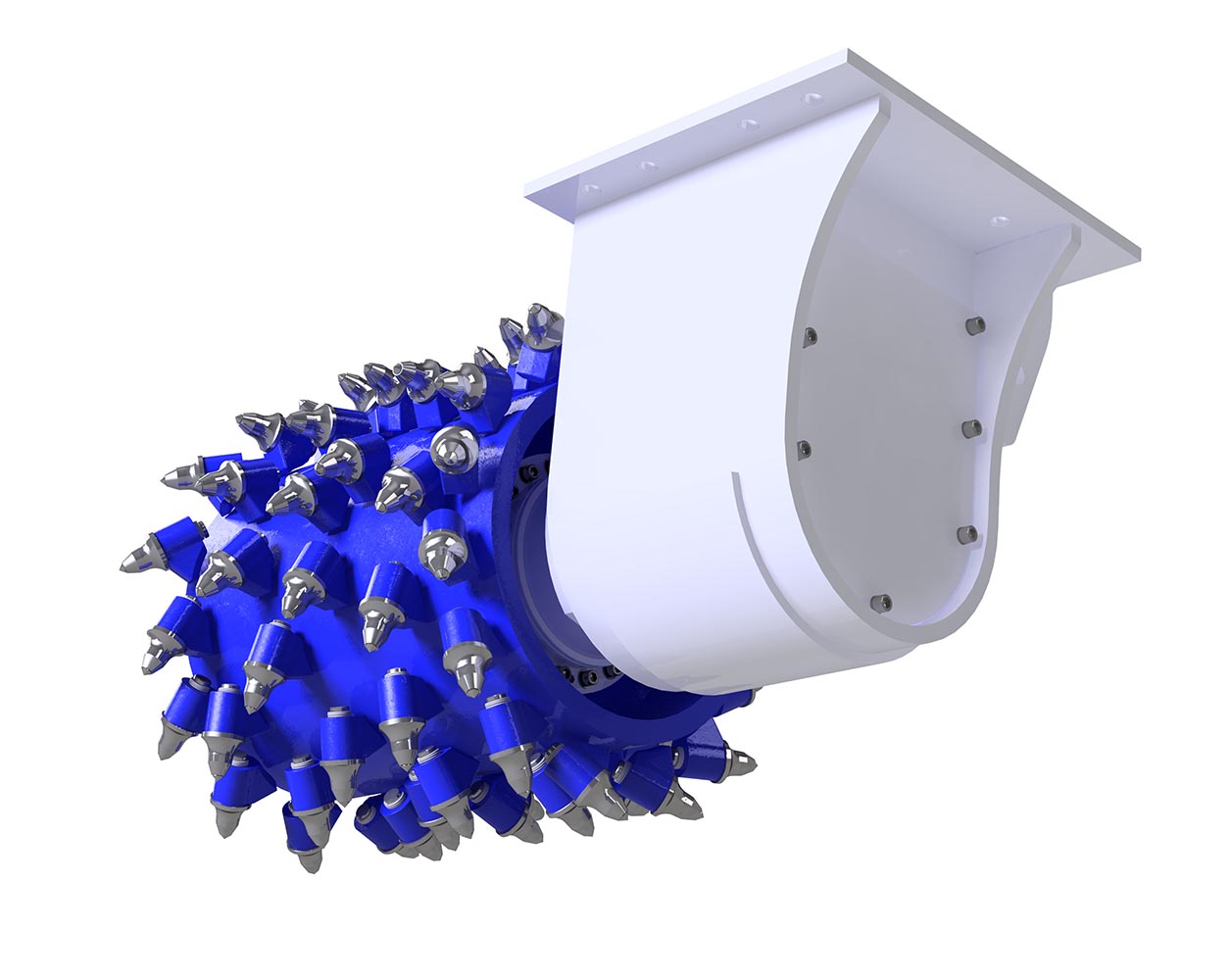 cabeça de corte kemroc es 20 para escavadoras de 1 a 3 toneladas