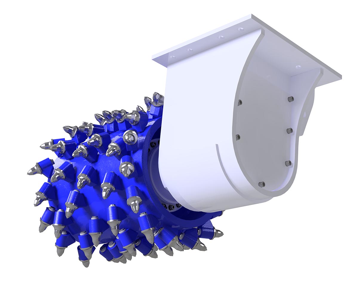 cabeça de corte kemroc es 80 hd para escavadoras de 15 a 25 toneladas