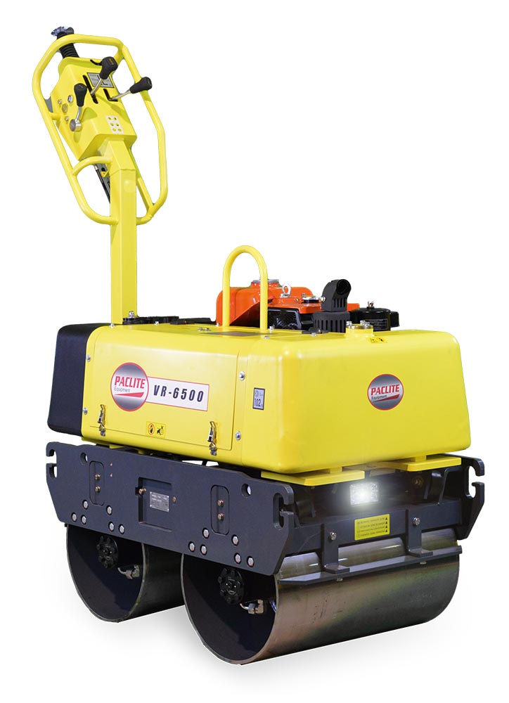 cilindro compactador apeado paclite vr6500 kf3 motor kubota a gasóleo