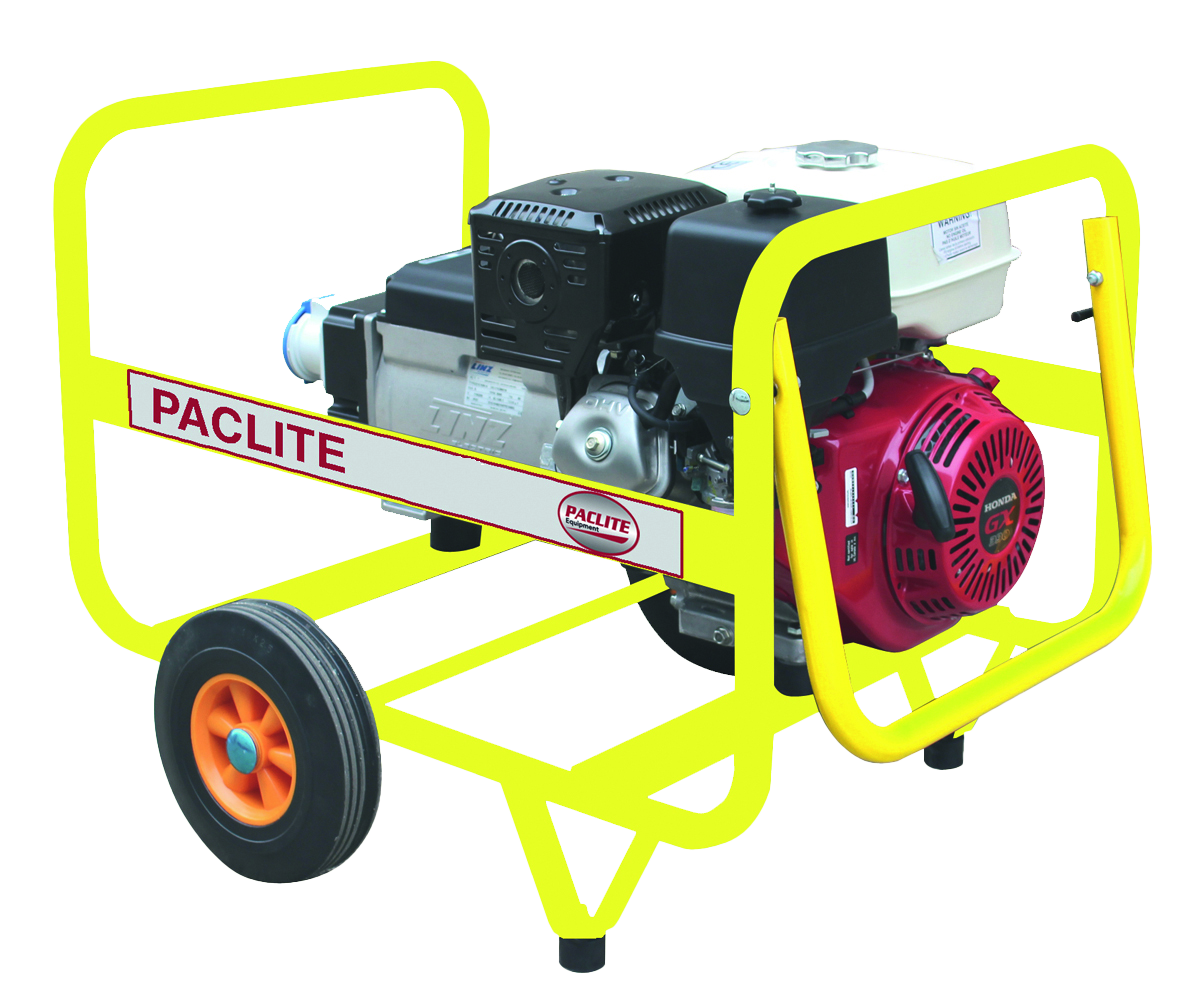 gerador 5 kva a gasolina paclite pac-gen 5000