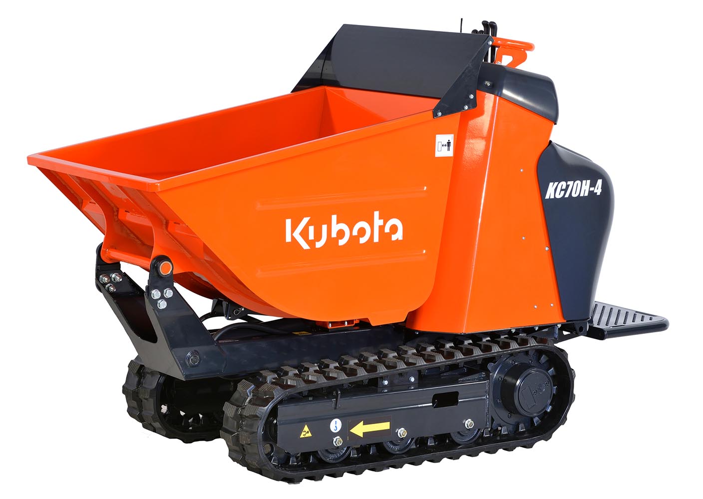 mini dumper de rastos kubota kc70h-4