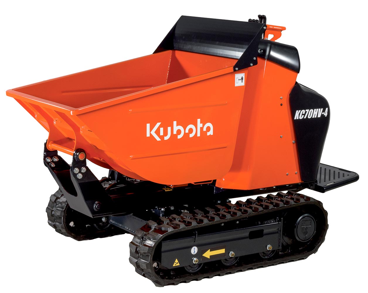 mini dumper de rastos kubota kc70hv-4