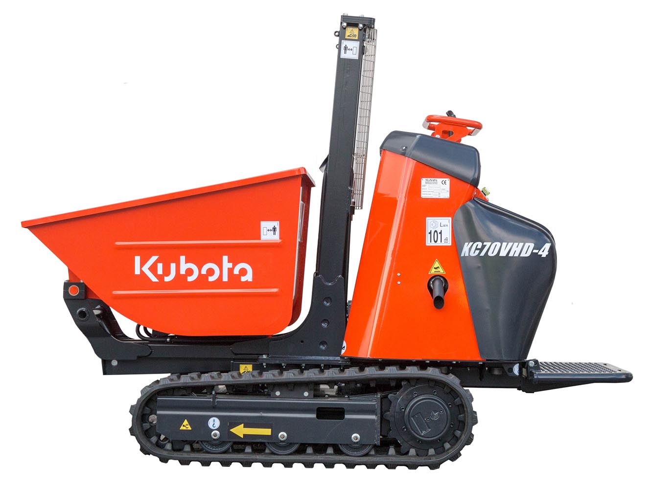 mini dumper de rastos kubota kc70vhd-4