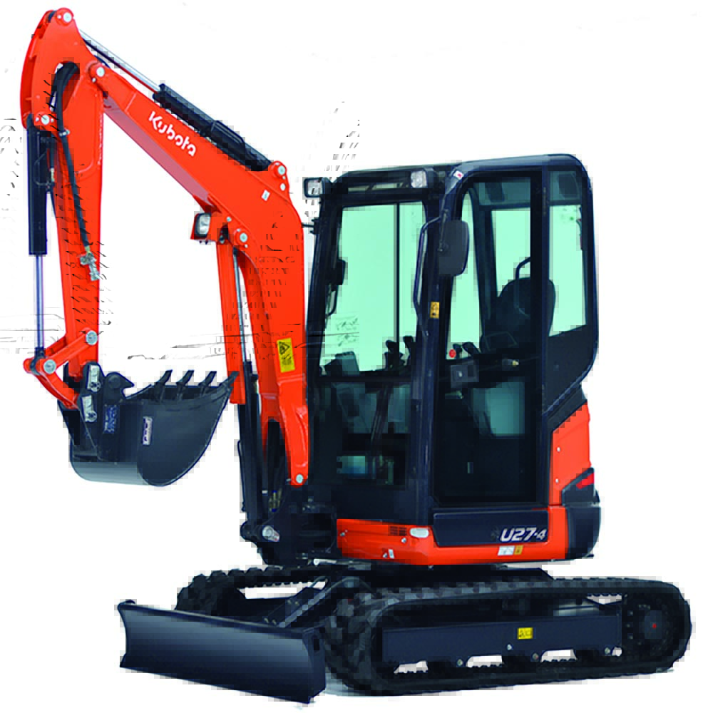 mini-escavadora Kubota u27-4 de 2.5 toneladas