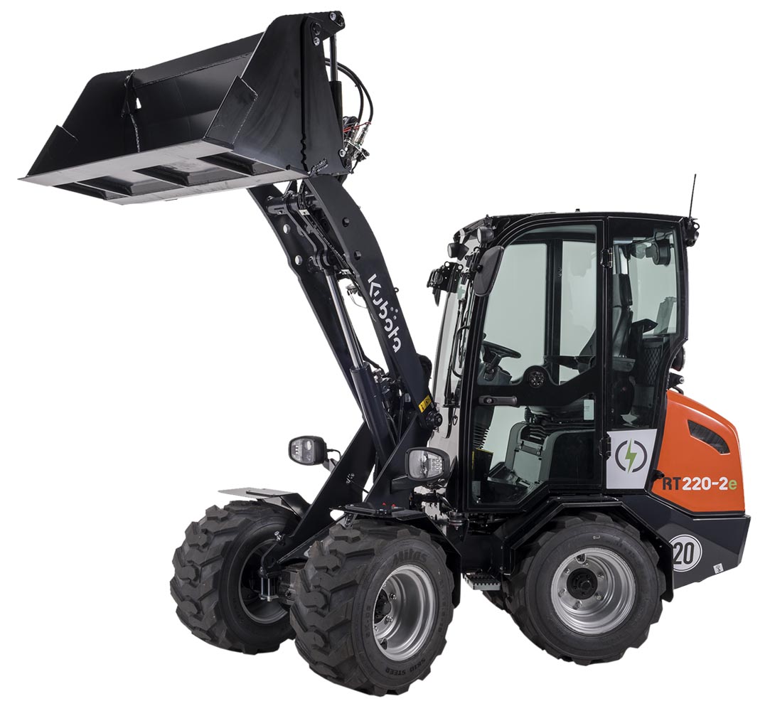 pá carregadora elétrica kubota