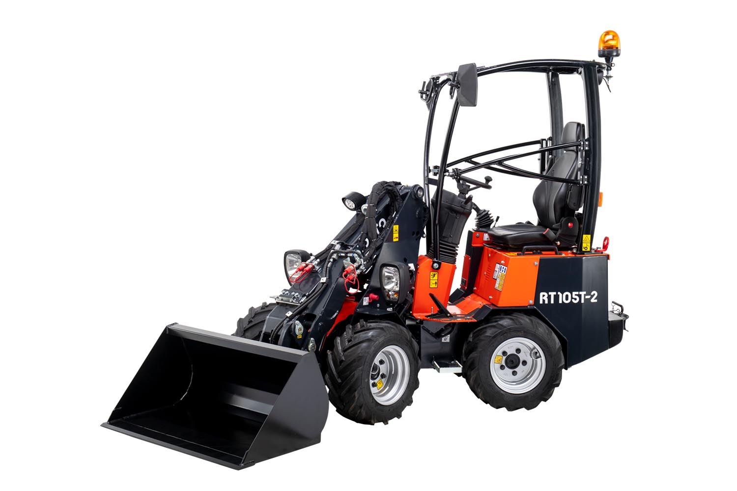 pá carregadora de rodas kubota rt105t-2