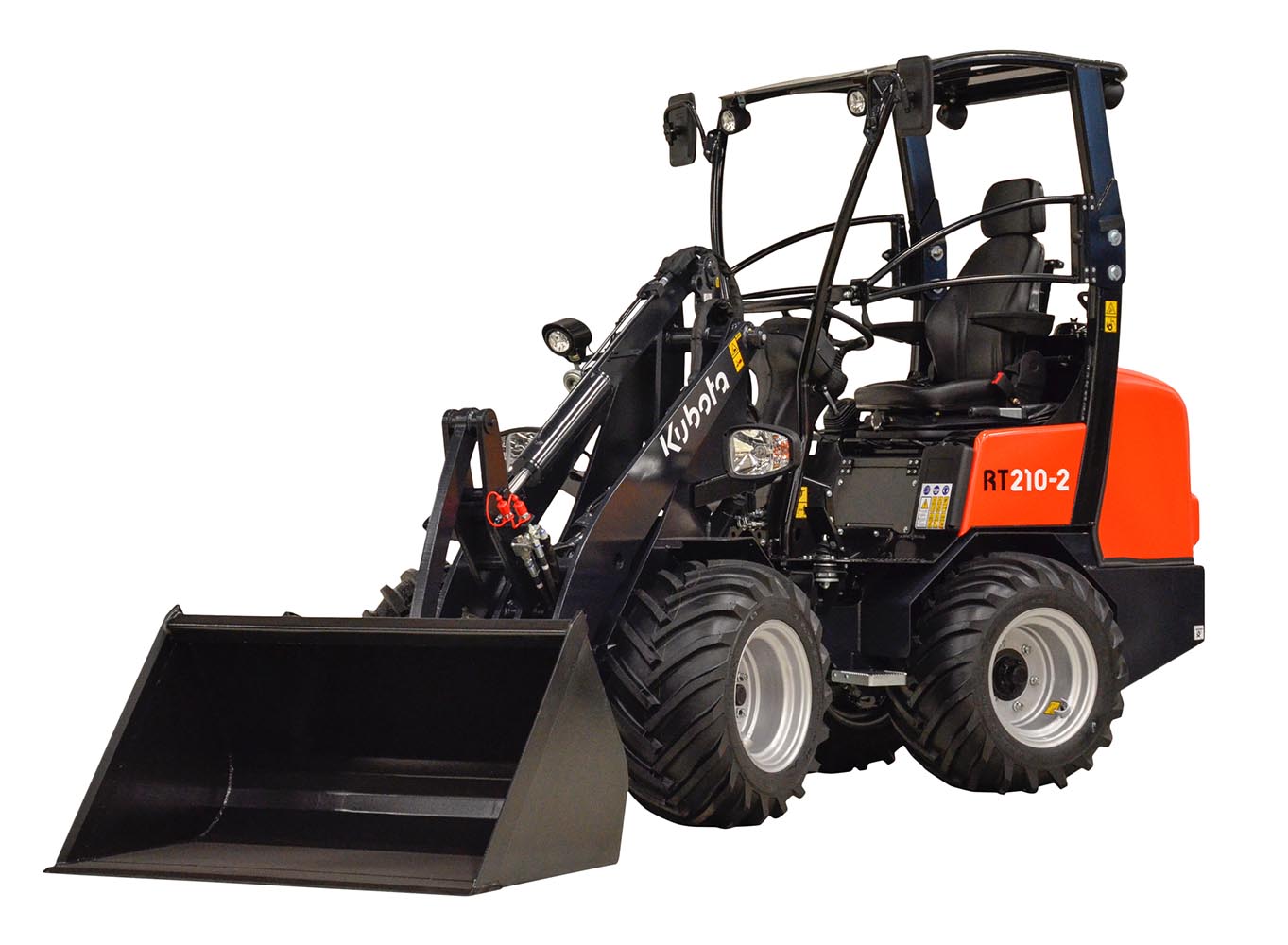 pá carregadora de rodas kubota rt210-2