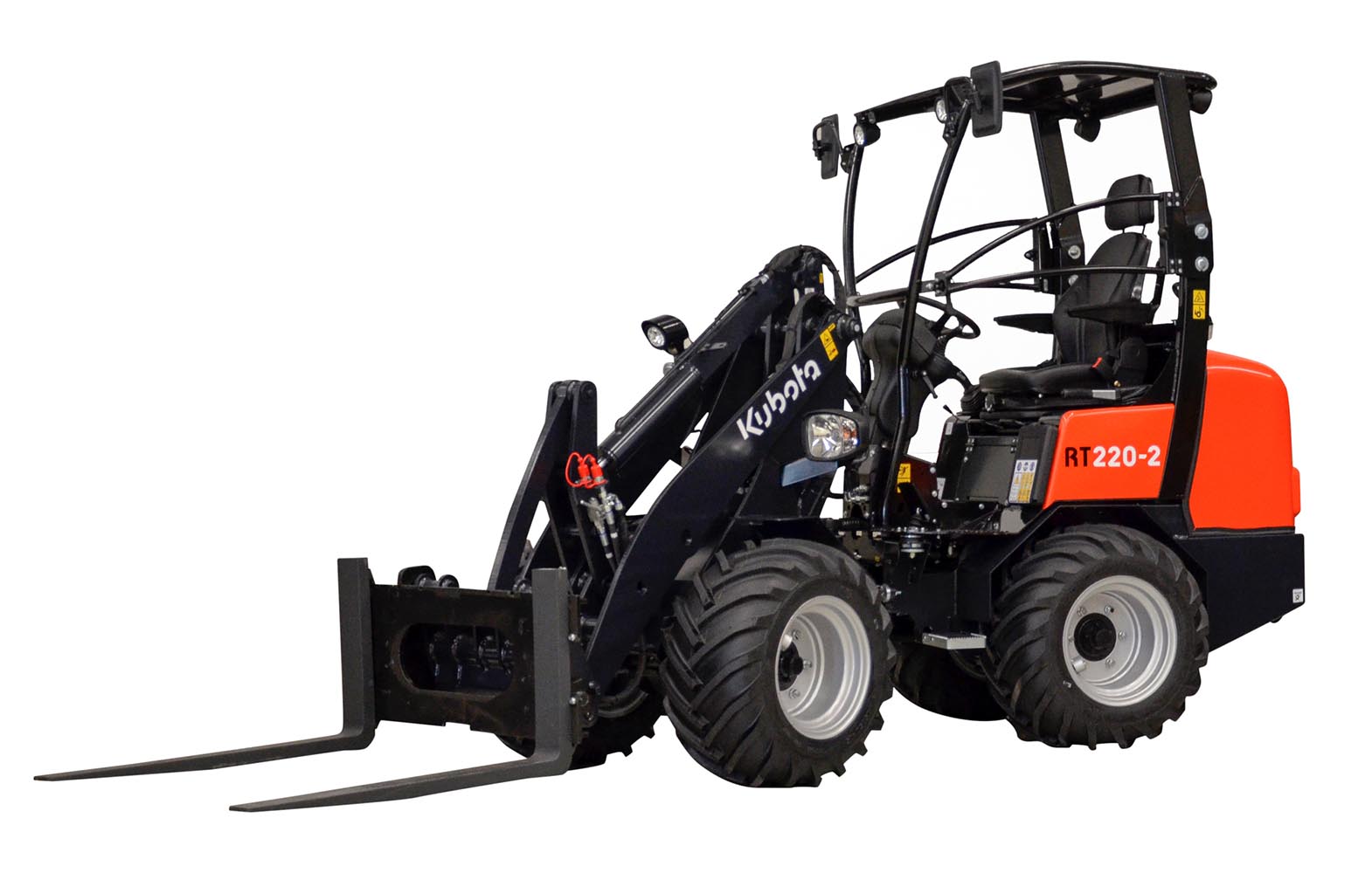 pá carregadora de rodas kubota rt220-2