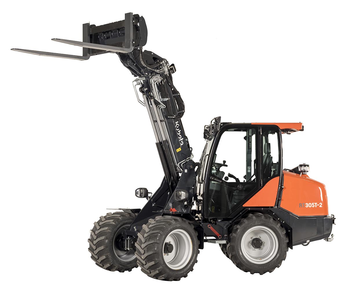 pá carregadora de rodas kubota rt305t-2