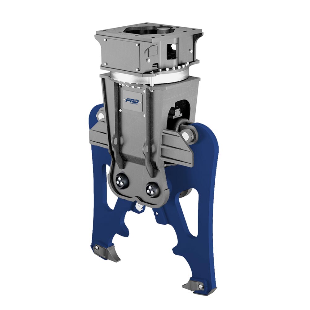 pinça de demolição furukawa vxb-7er para escavadoras de 4 a 8 toneladas
