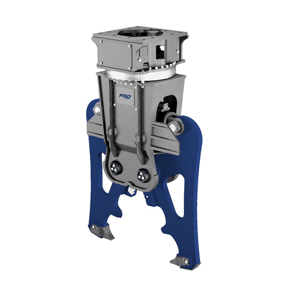 pinça de demolição furukawa vxs-2er para escavadoras de 1,3 a 4 toneladas