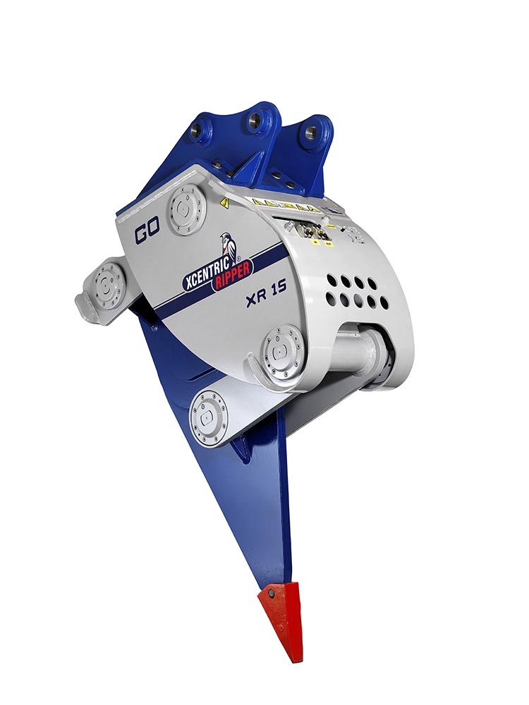 ripper xcentric xr15 para escavadoras de 11 a 16 toneladas