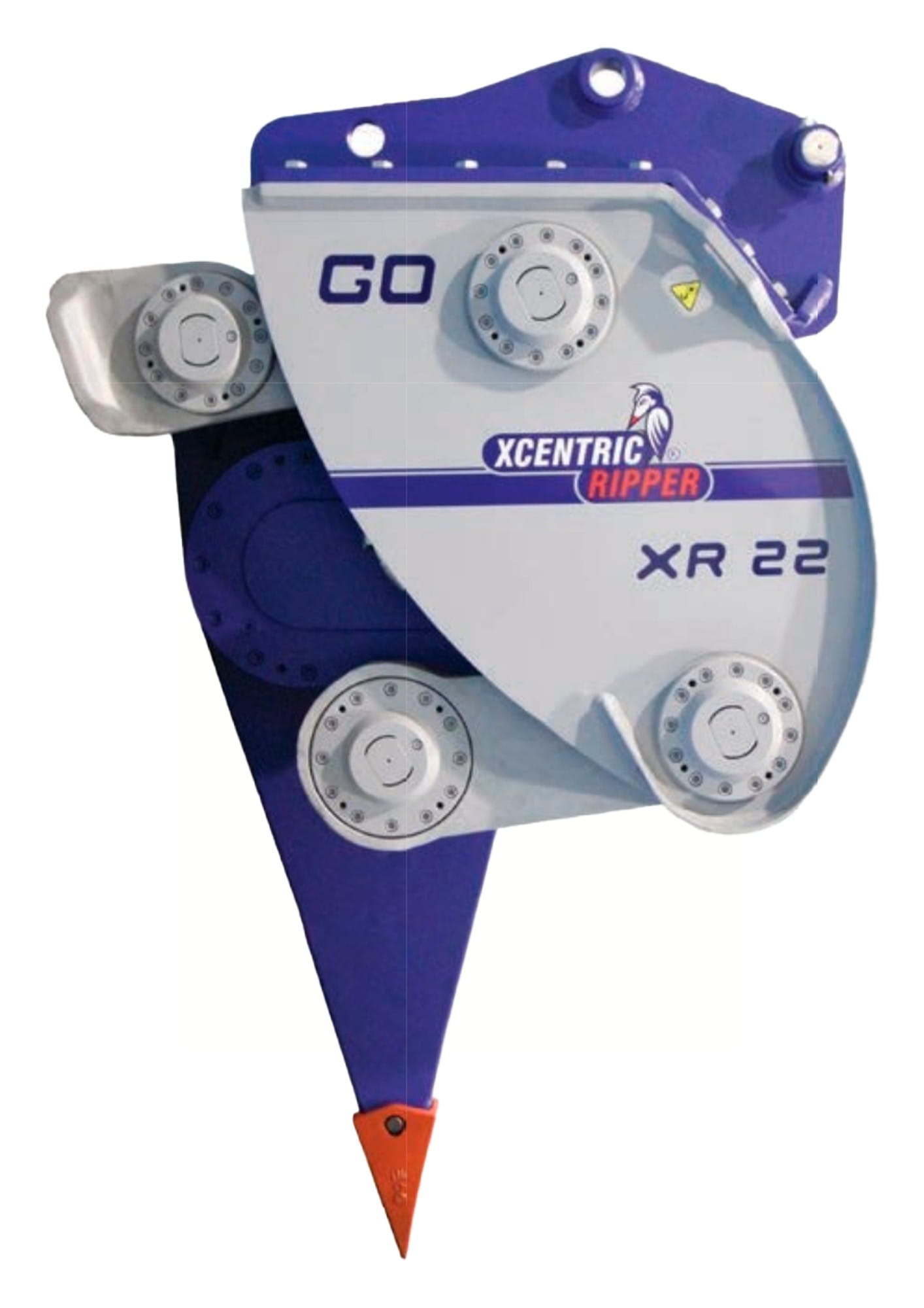 ripper xcentric xr22 para escavadoras de 18 a 23 toneladas