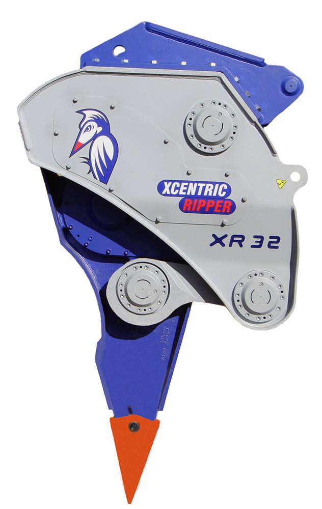 ripper xcentric xr32 para escavadoras de 24 a 32 toneladas