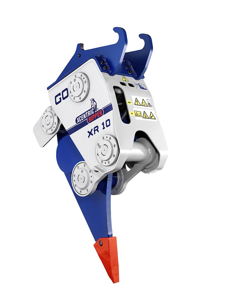 ripper xcentric xr10 para escavadoras de 7 a 10 toneladas