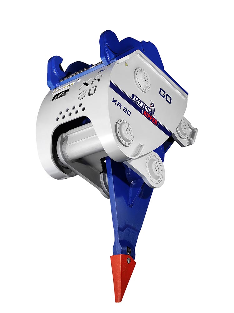 ripper xcentric xr80 para escavadoras de 70 a 100 toneladas
