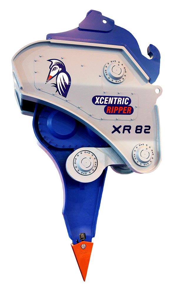 ripper xcentric xr82 para escavadoras de 70 a 90 toneladas