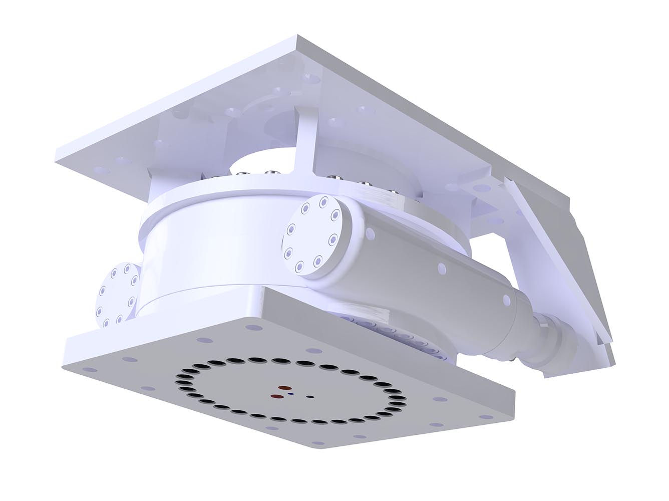 unidade de rotação para acessórios kemroc krm 30 para escavadoras de 5 a 12 toneladas