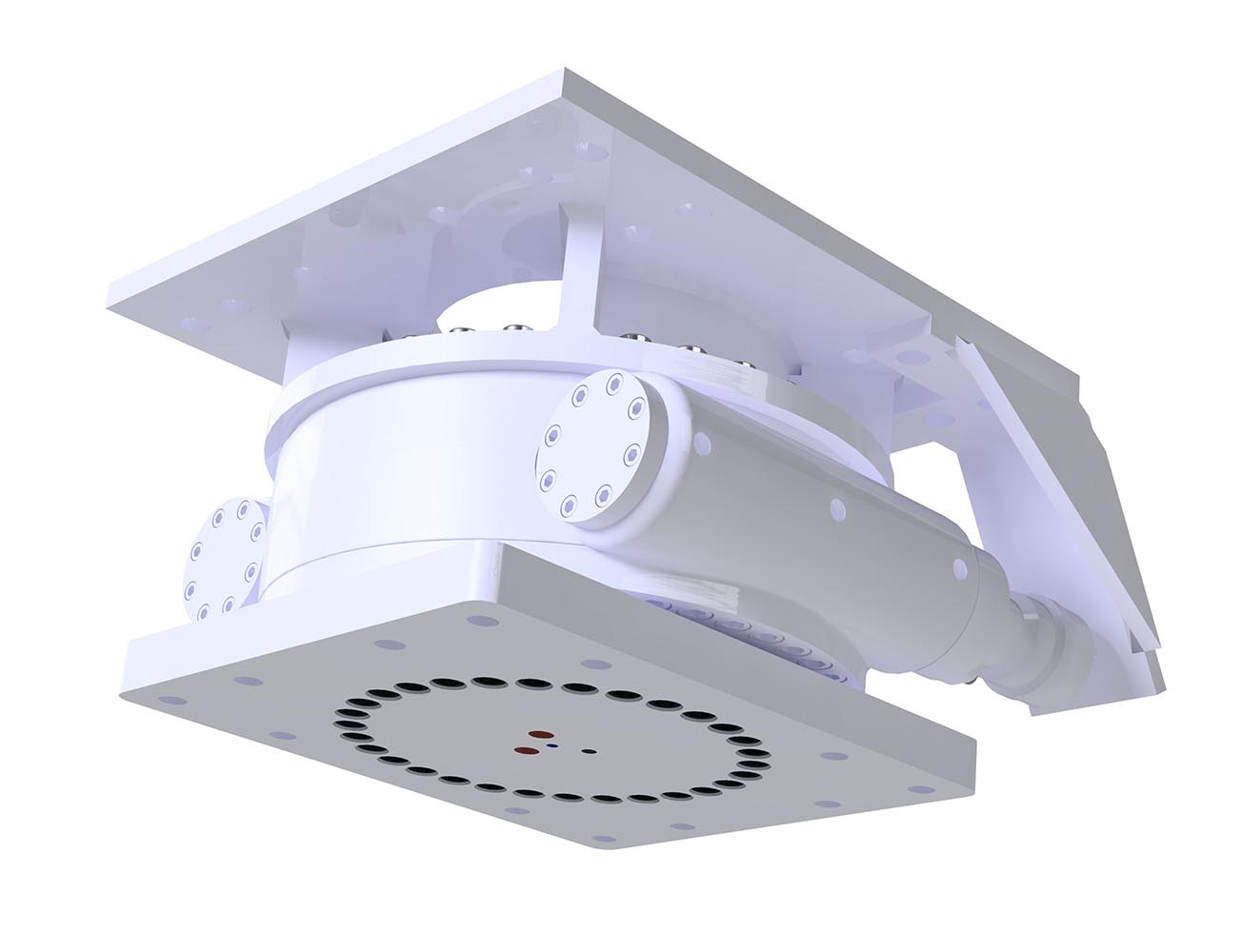 unidade de rotação para acessórios kemroc krm 50 para escavadoras de 19 a 27 toneladas