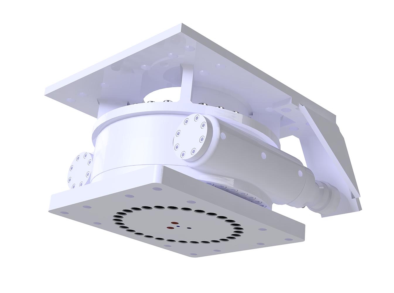 unidade de rotação para acessórios kemroc krm 60 para escavadoras de 25 a 40 toneladas