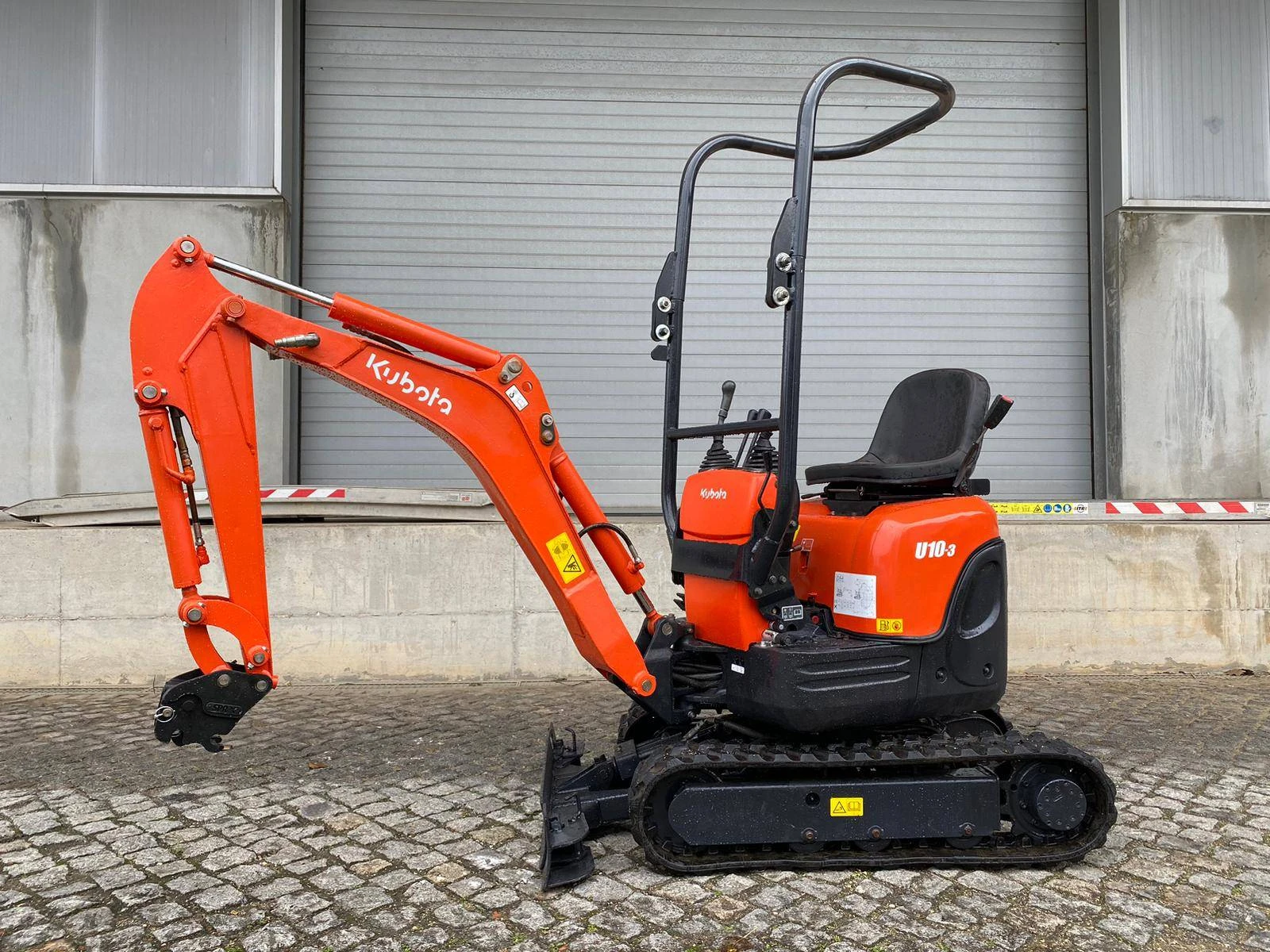 mini escavadora usada kubota u10-3 de 1 tonelada